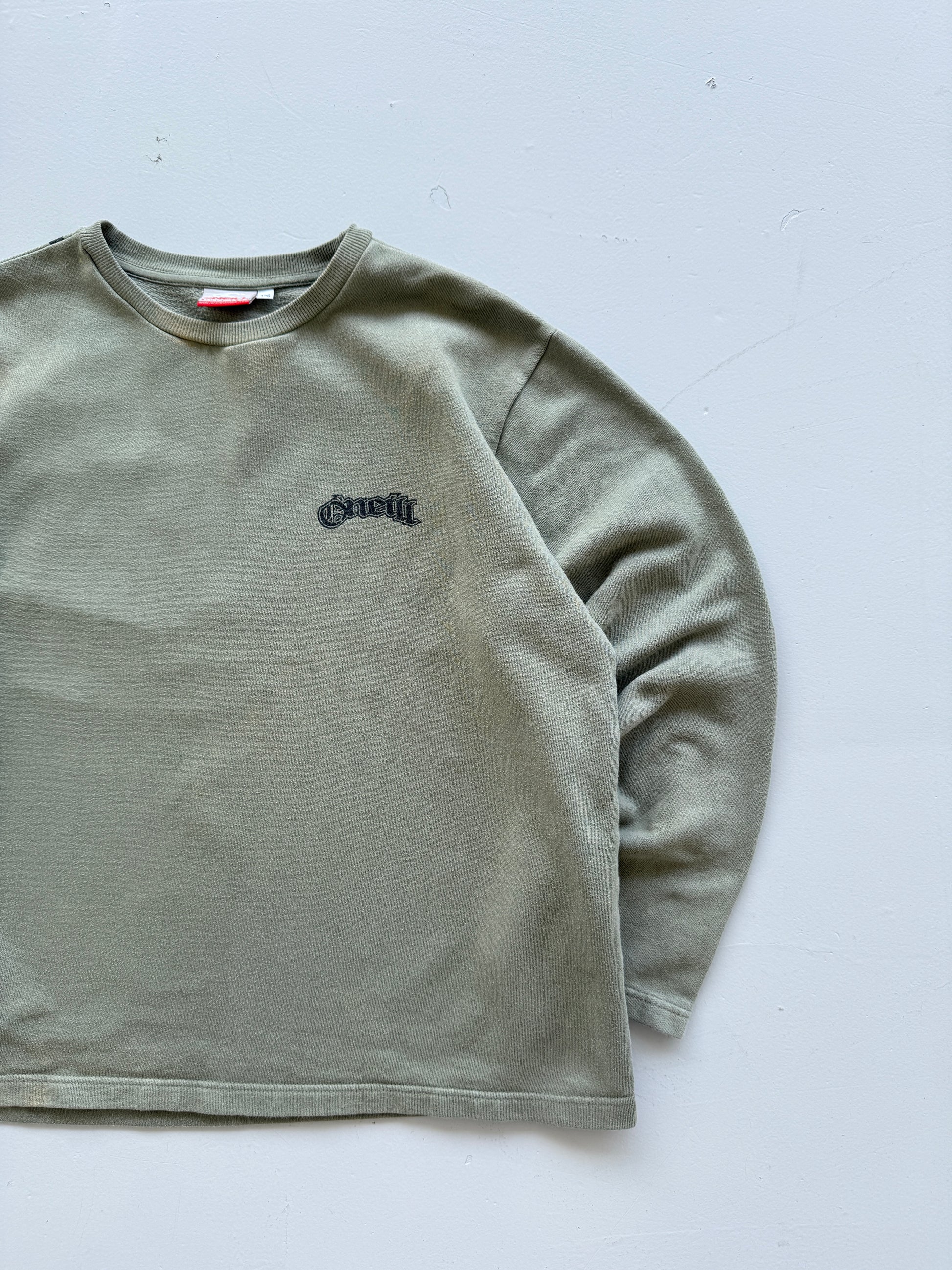 O'Neill Destroy All Obstacles Y2K Vintage Graphic Sweatshirt - Small