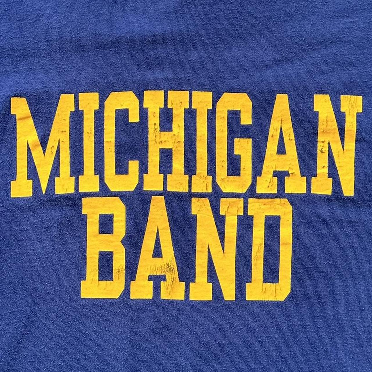 Michigan Band Navy 90s Vintage T-shirt - XL