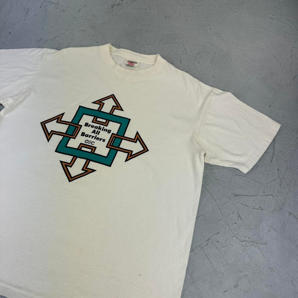 Breaking all Barriers 90s vintage T-shirt - Large