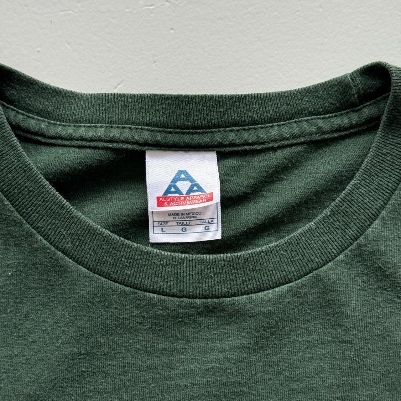 Dark Green Mickey's Liqour Vintage 90s T-shirt - Large