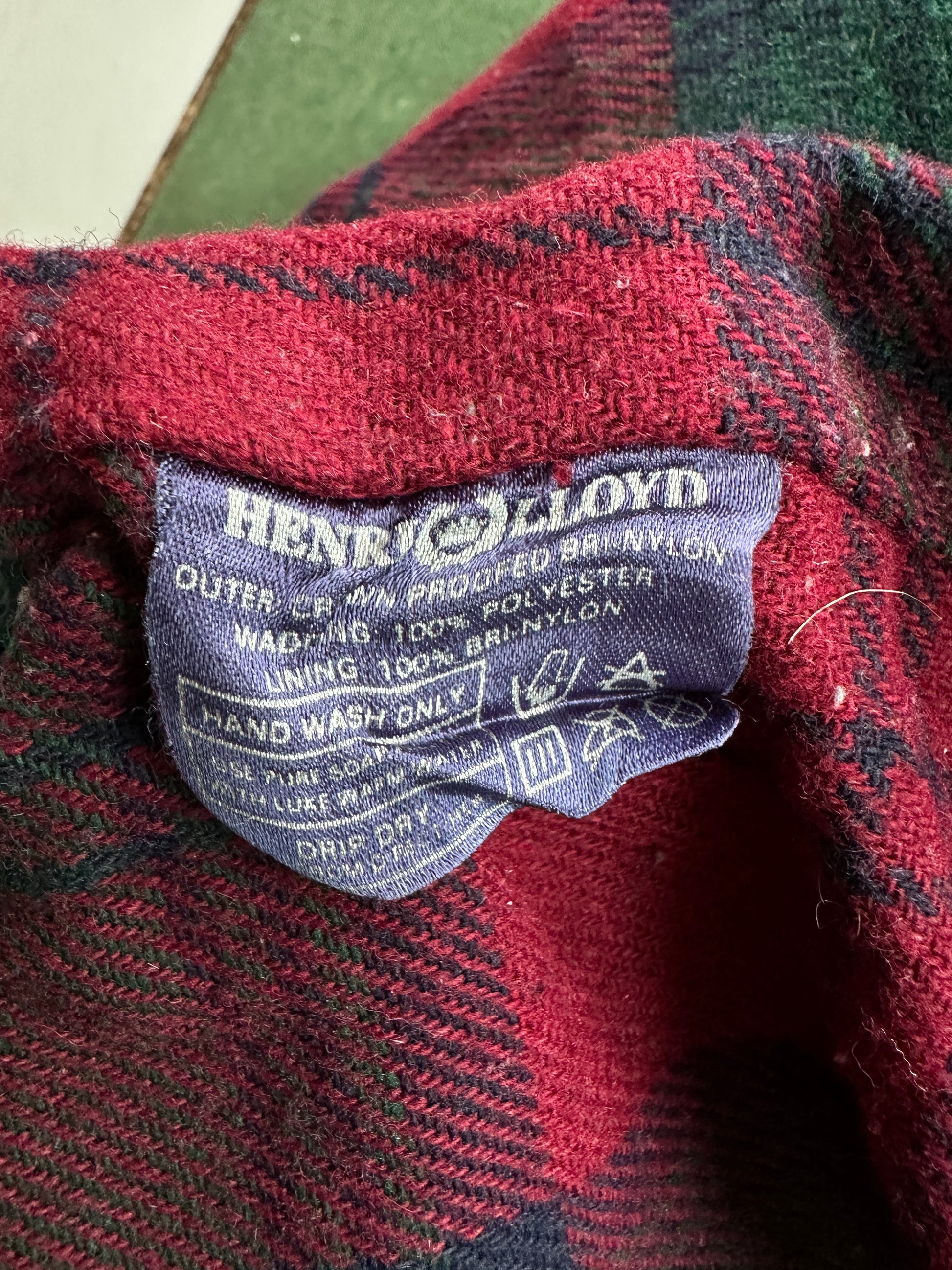 Henri Lloyd 90's Vintage Barn Jacket Corduroy Collar - Small
