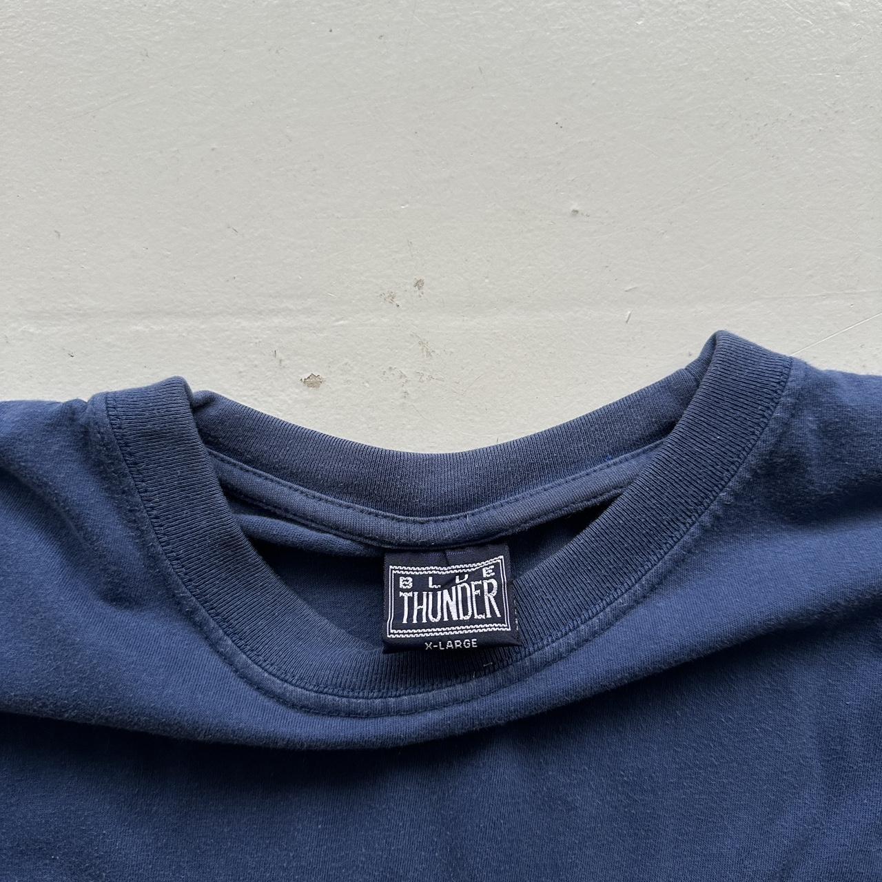 Navy Tetley’s 90s Vintage Graphic T-Shirt - XL