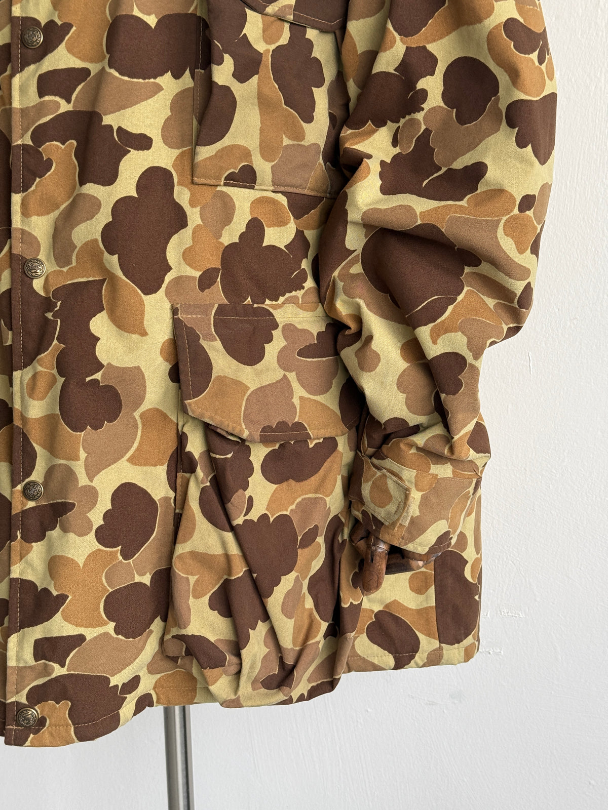Cabela's Camo Cordura Made in USA Vintage Hunting Jacket - 2XL
