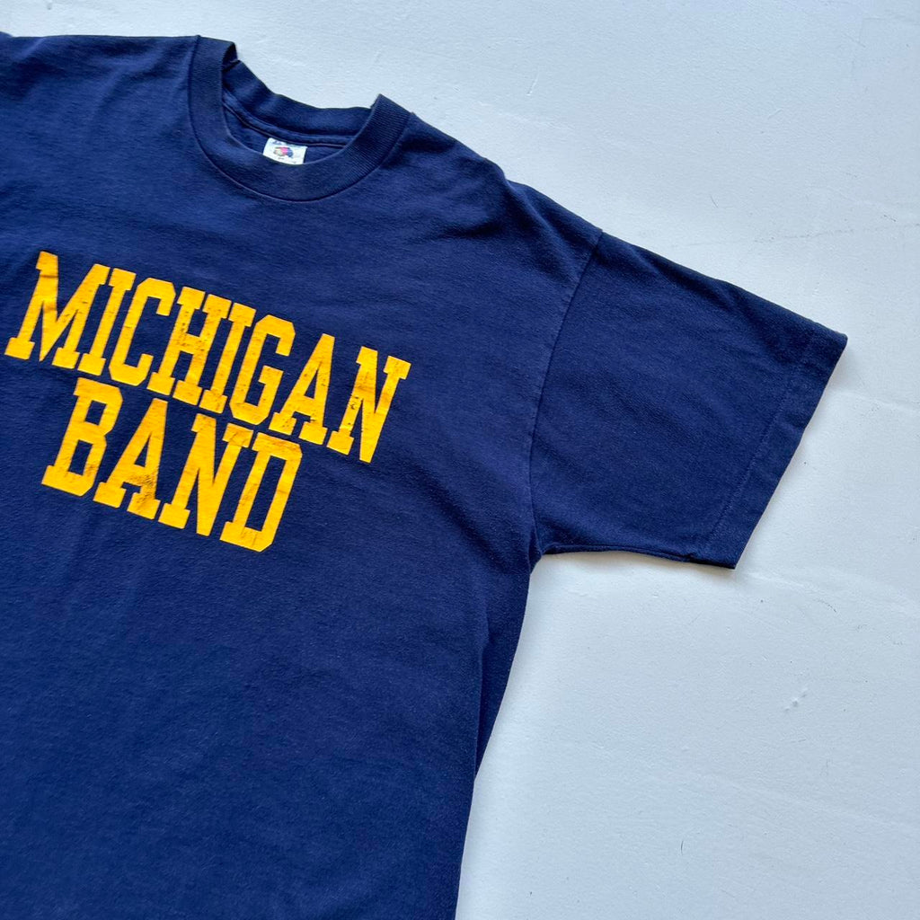 Michigan Band Navy 90s Vintage T-shirt - XL