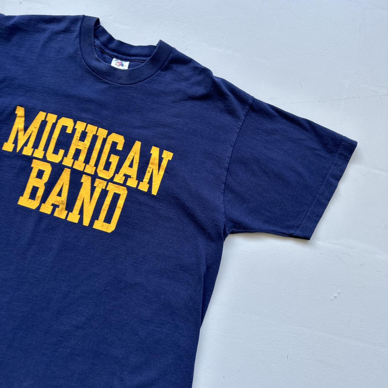 Michigan Band Navy 90s Vintage T-shirt - XL