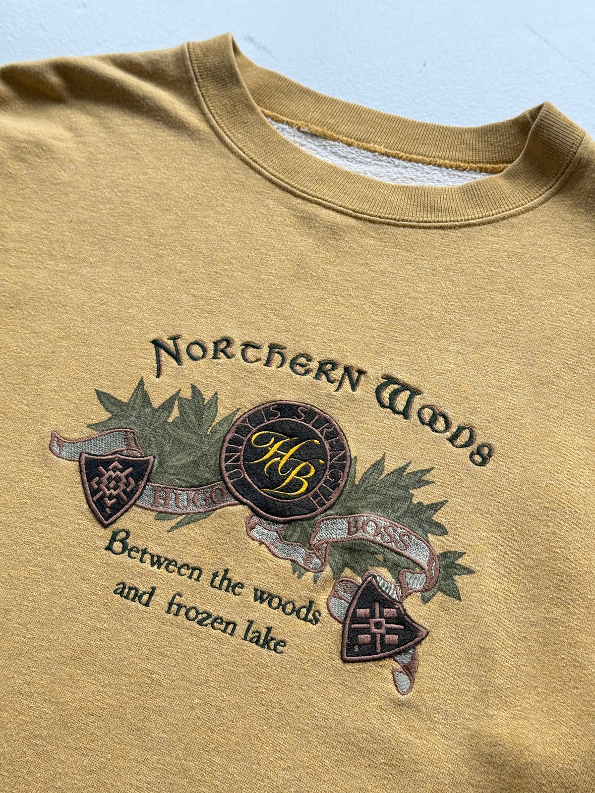 Hugo Boss Northern Woods 90's Vintage Sweatshirt - Medium