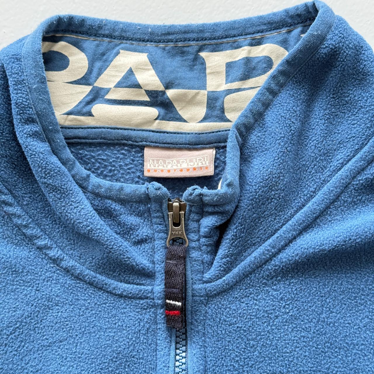 Navy Blue Napapijri Vintage Sweatshirt - XL