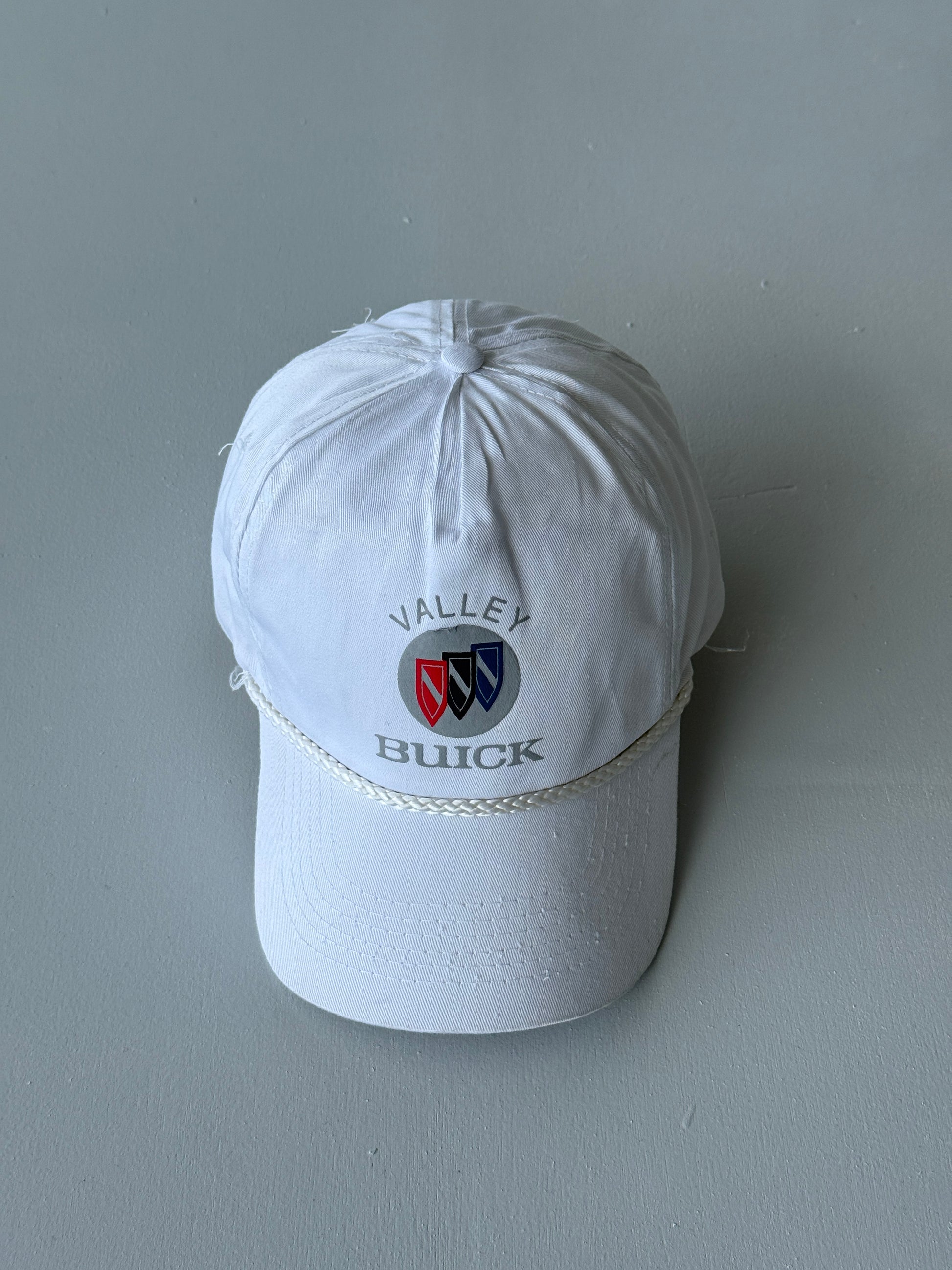 White Valley Buick 90's Vintage SnapBack Trucker Cap