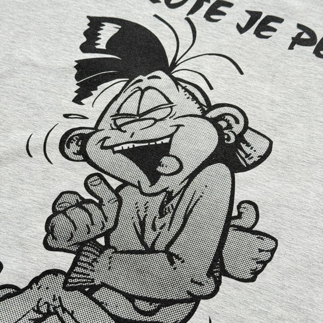 White Harry Golo Cartoon 90s Vintage Graphic T-Shirt - XL
