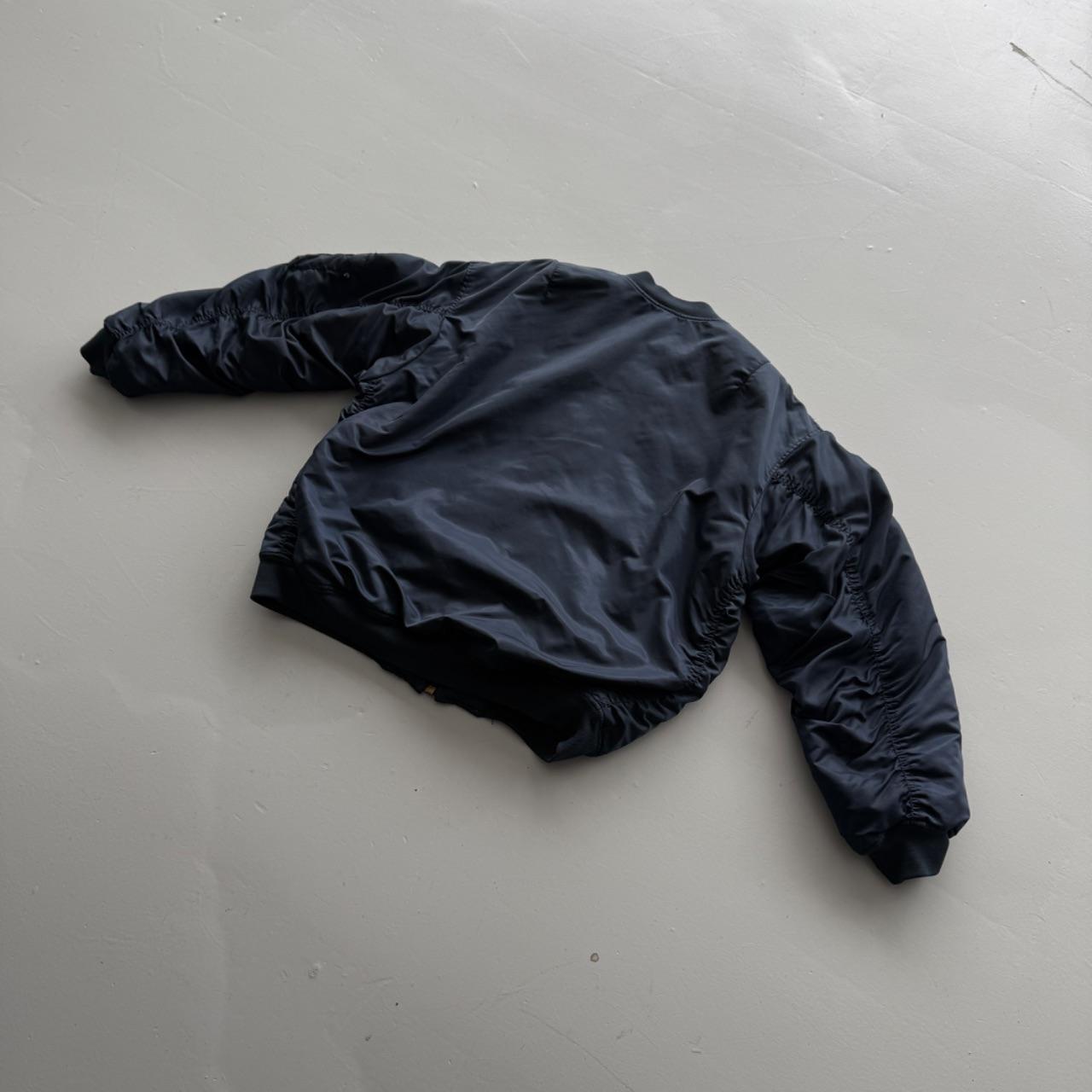 Navy Blue 80’s Vintage Bomber Jacket - XL