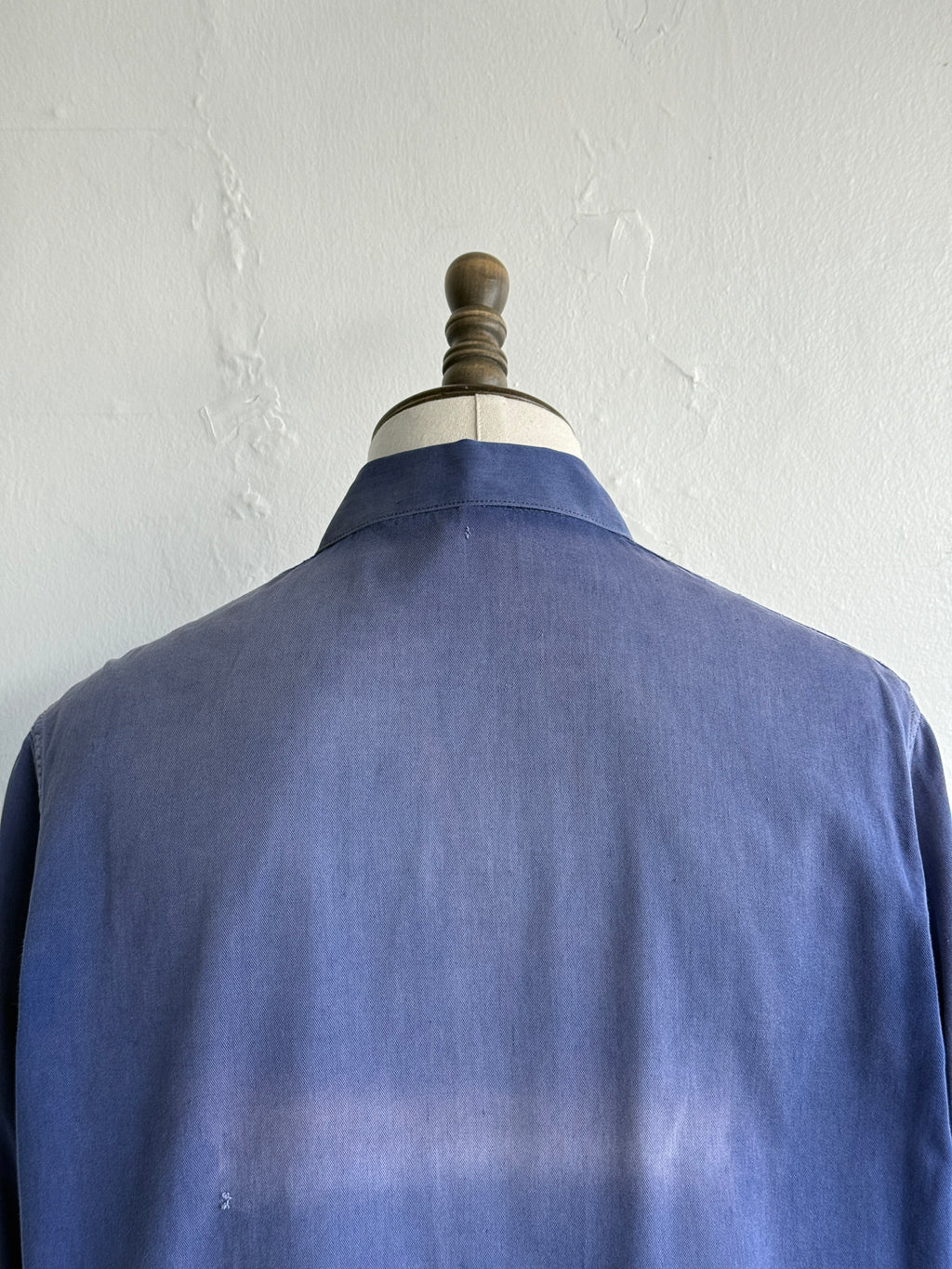 Blue French 1950s/60s Vintage Workwear Chore Jacket CH500 - XS