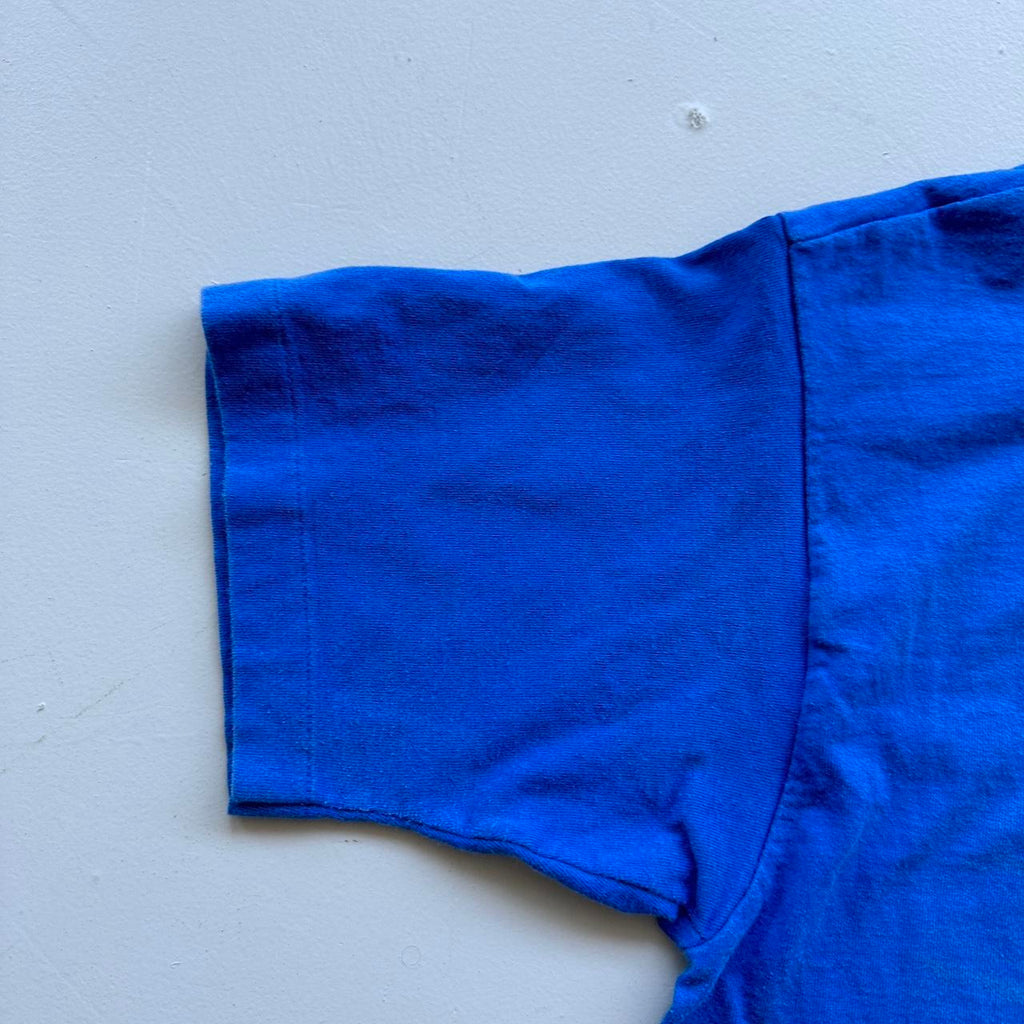 Todays The Day Blue 90s Vintage T-shirt - Medium