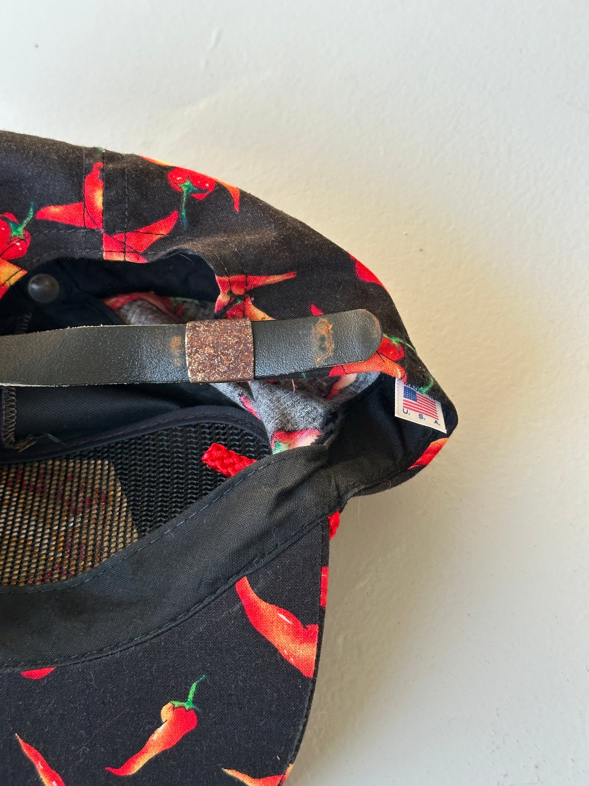 Elizabeth Stampede Chilli Print 90's Vintage Trucker Cap