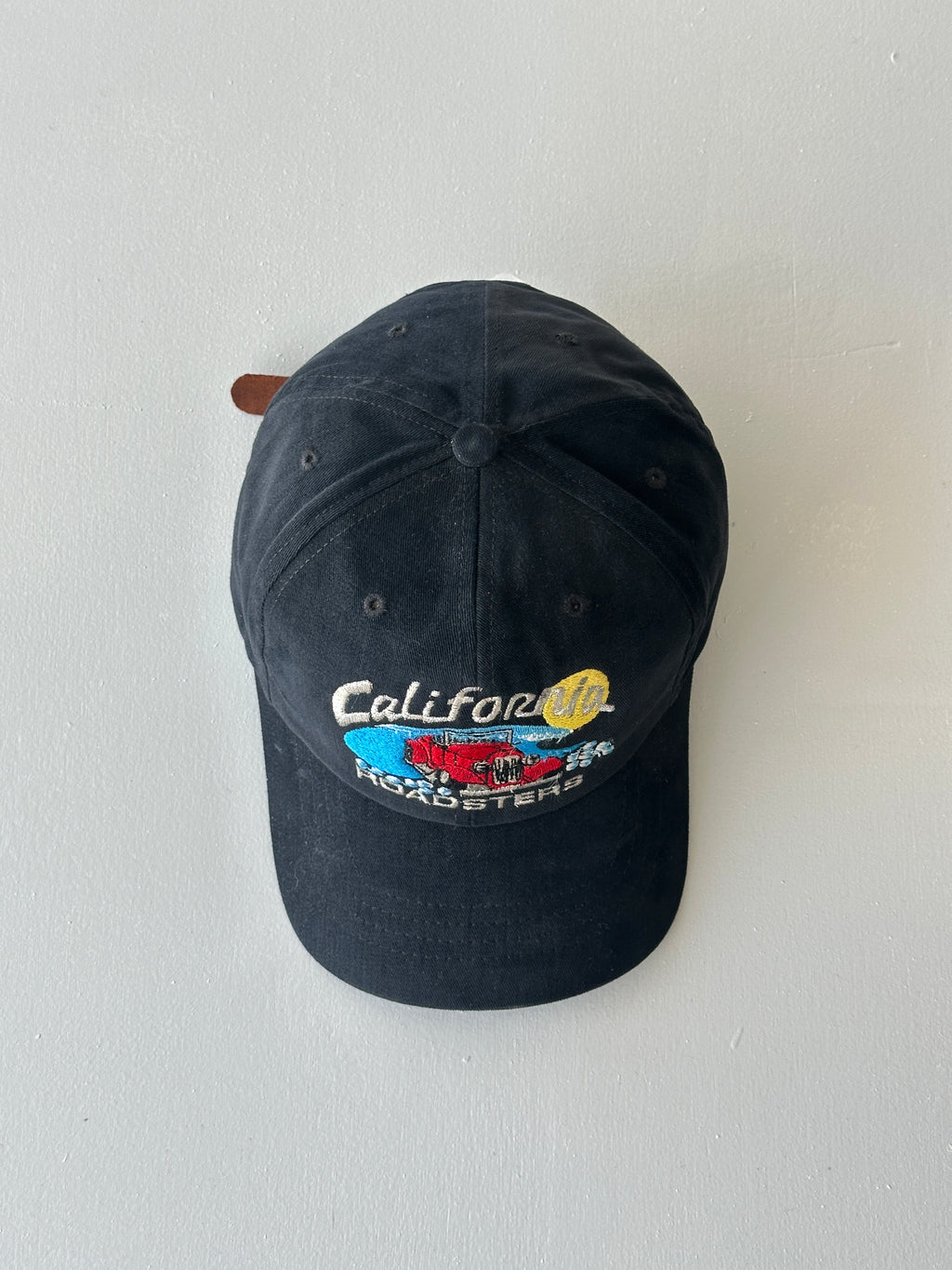 Black California Roadsters 90's Vintage SnapBack Trucker Cap
