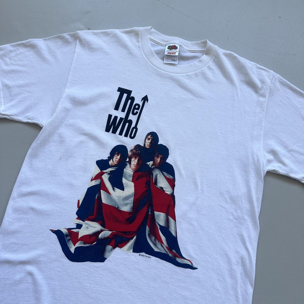 The Who White 00s Vintage T-shirt - Large