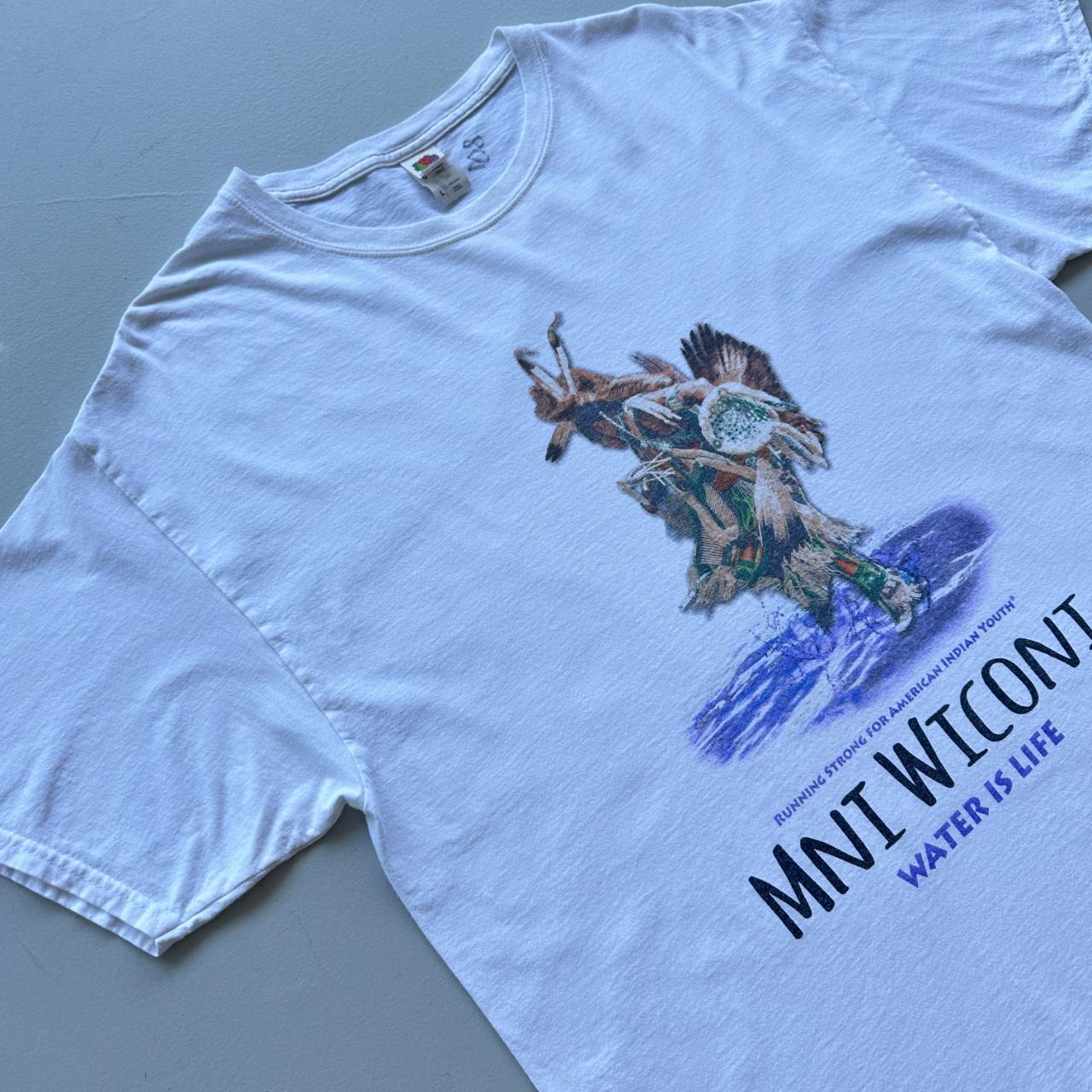 White Water is Life 90s Vintage T-shirt - Large