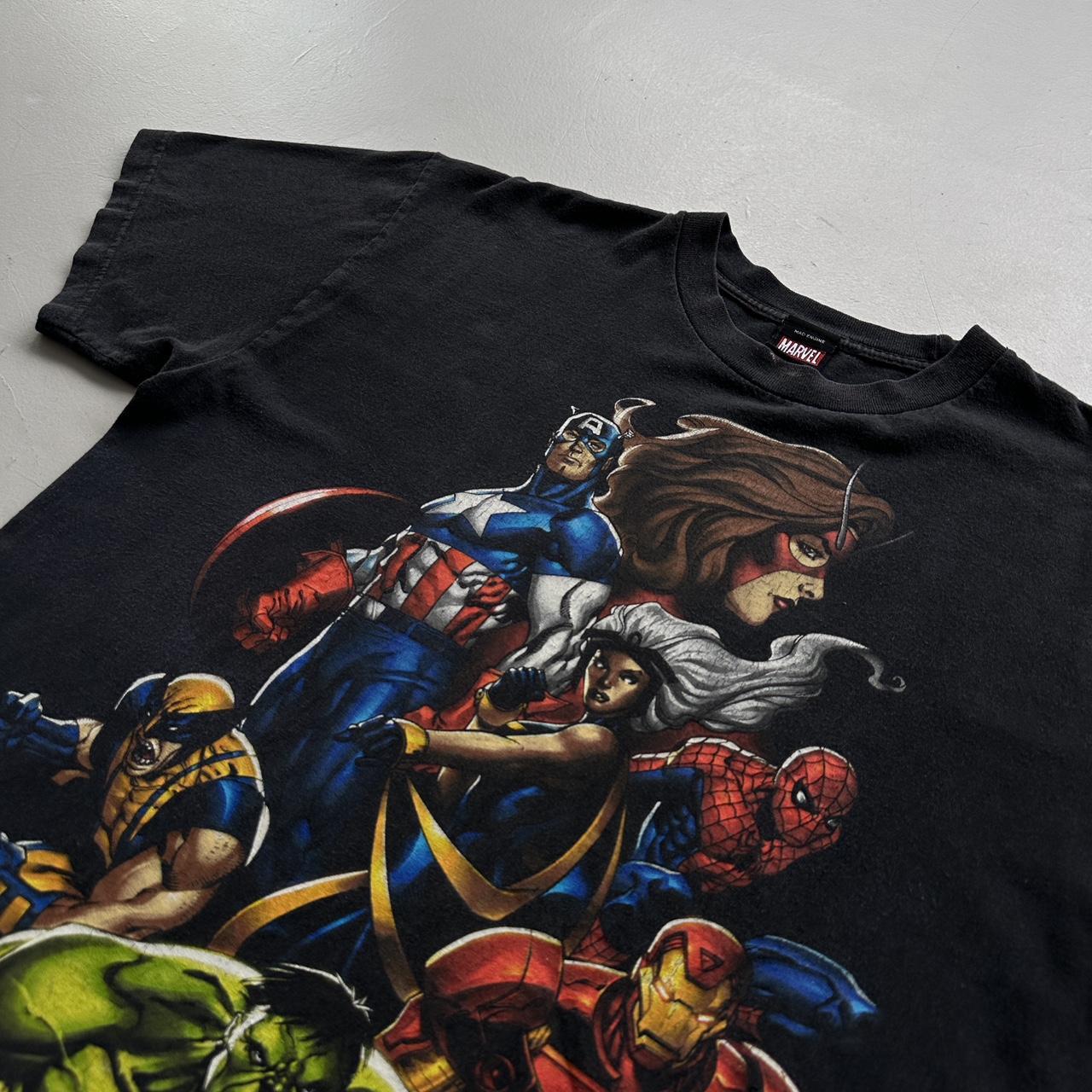 Marvel Mad Engine 00s Vintage T-shirt - Boxy Large