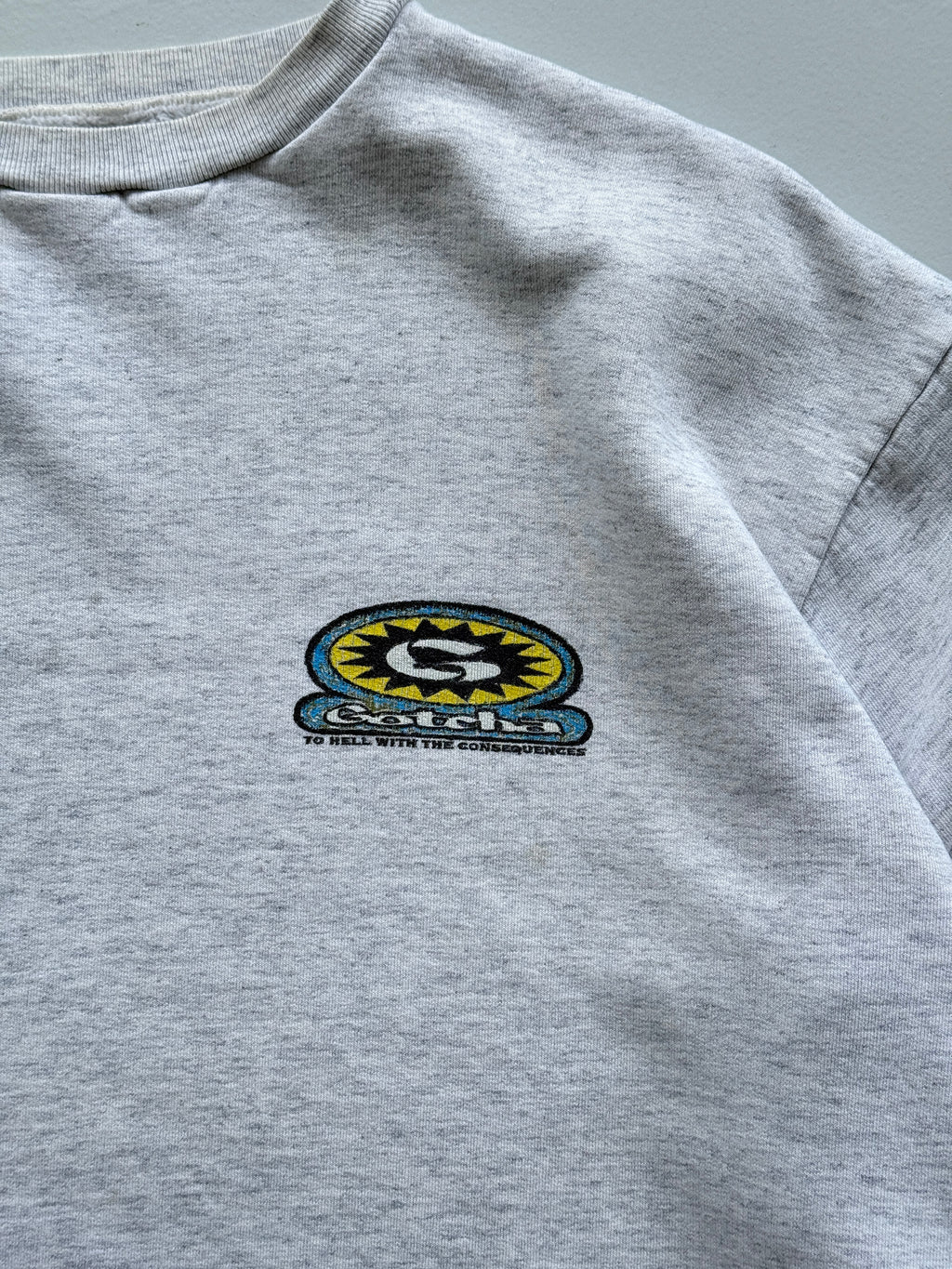 Gotcha Surf 'To Hell With The Consequences' 90's Vintage Sweatshirt - Medium