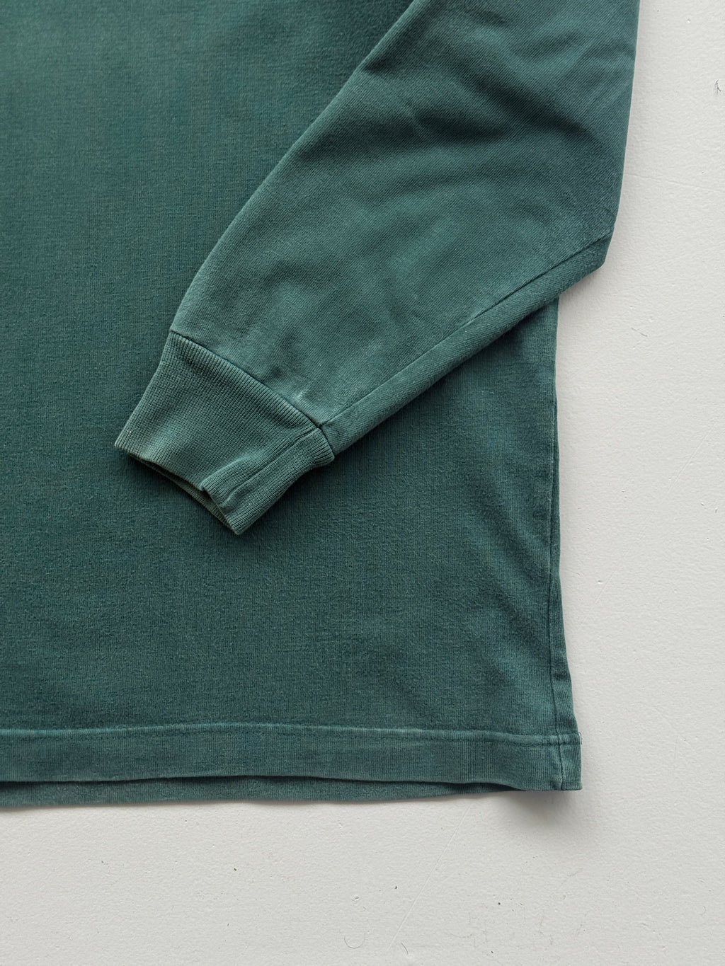 Green South Africa Springboks 90's Vintage Long Sleeve Rugby Polo Jersey - XL