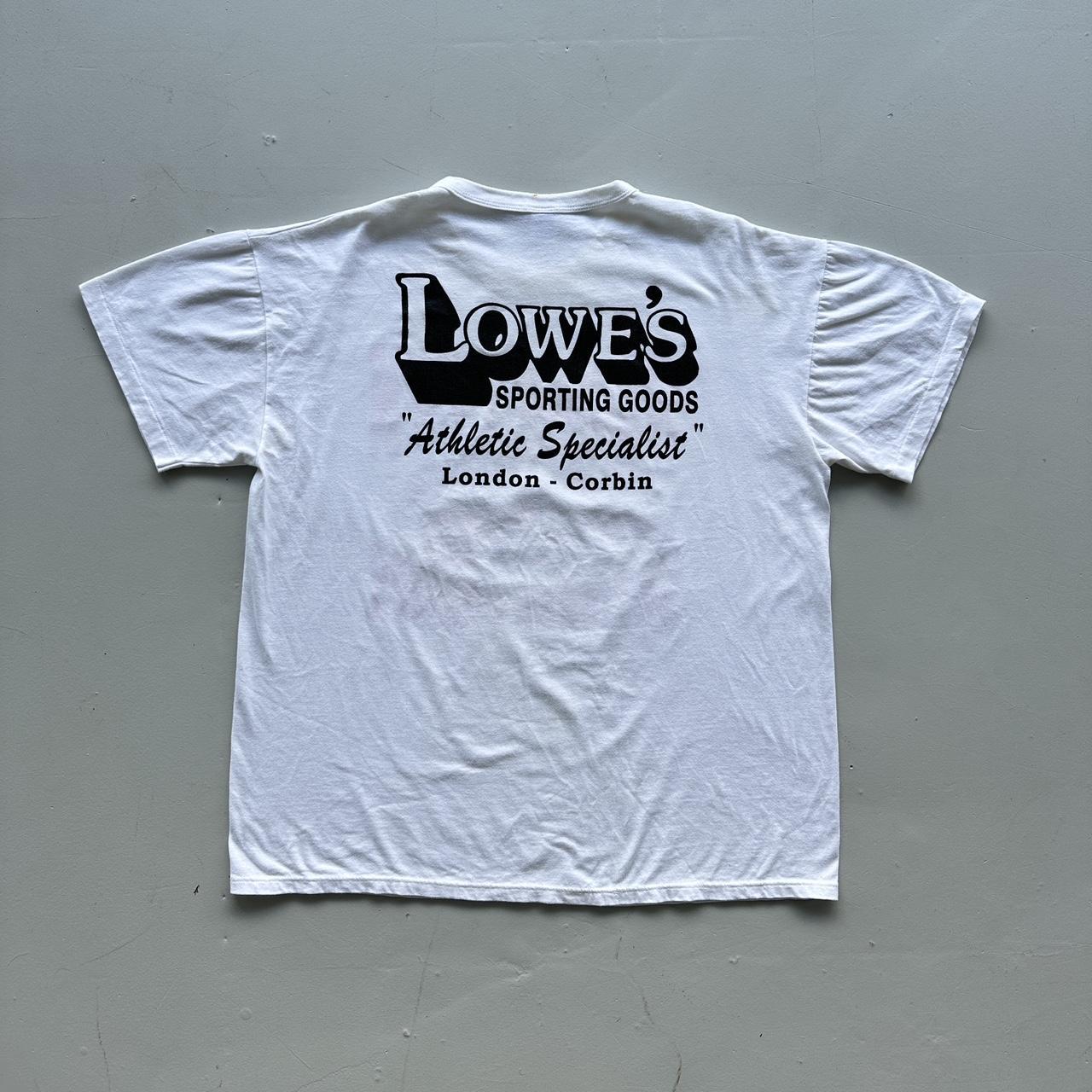 White Georgetown Basketball 1998 Vintage T-shirt -XL