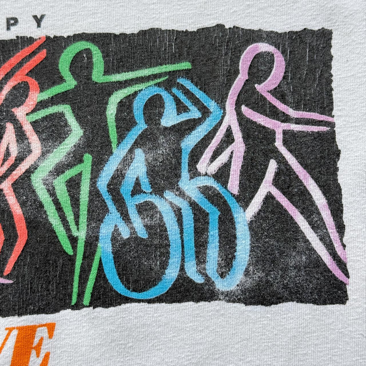 White Phsyical Therapy Vintage 90s T-shirt - XL