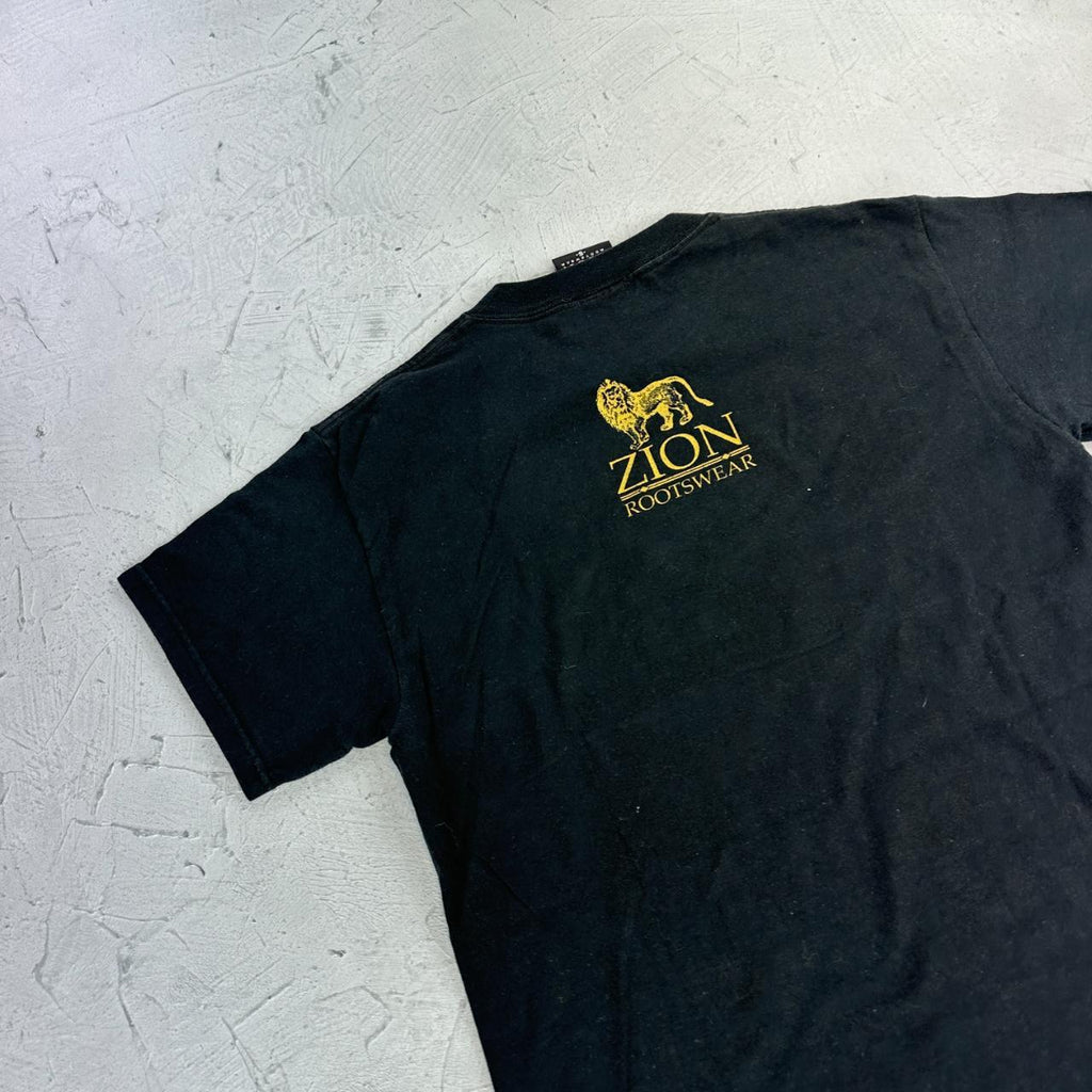 Bob Marley Black Vintage Metal Band T-shirt - Small
