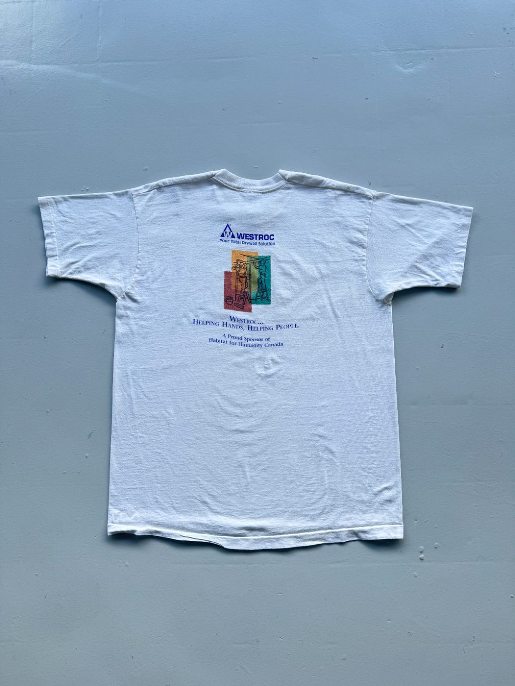 Fruit of the Loom Habitat for Humanity Canada Ed Schreyer Work Project '95 Vinta