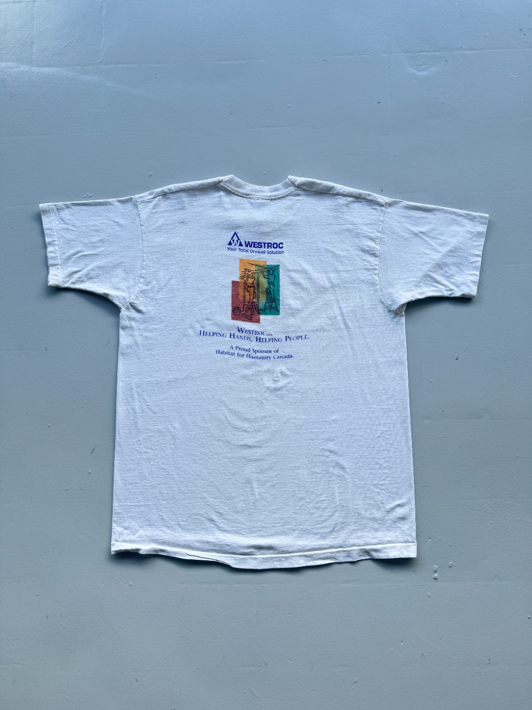Fruit of the Loom Habitat for Humanity Canada Ed Schreyer Work Project '95 Vinta