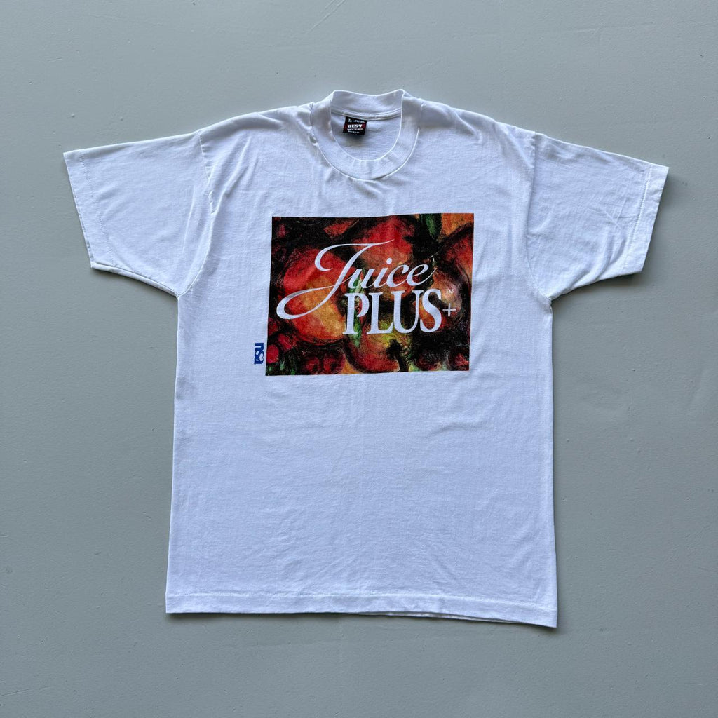 White Juice Plus Vintage 90s Tour T-shirt - XL