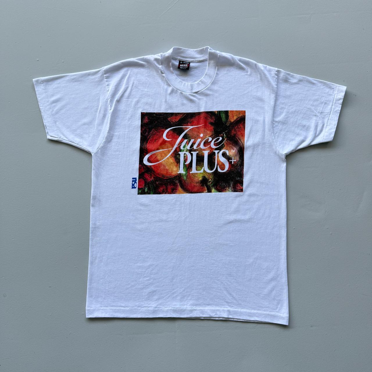 White Juice Plus Vintage 90s Tour T-shirt - XL