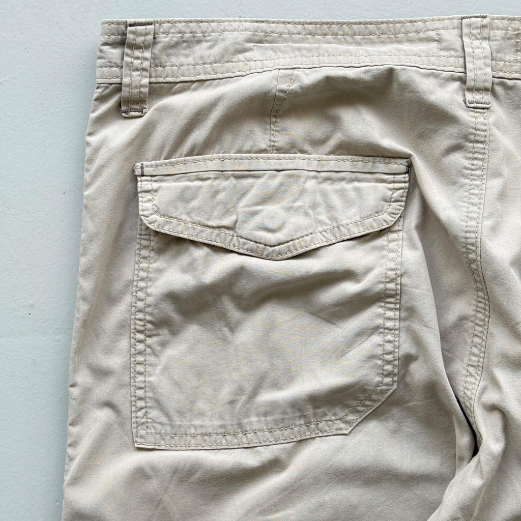 Beige Blue Harbour 00’s Vintage Cargo Trousers - W38 x L27
