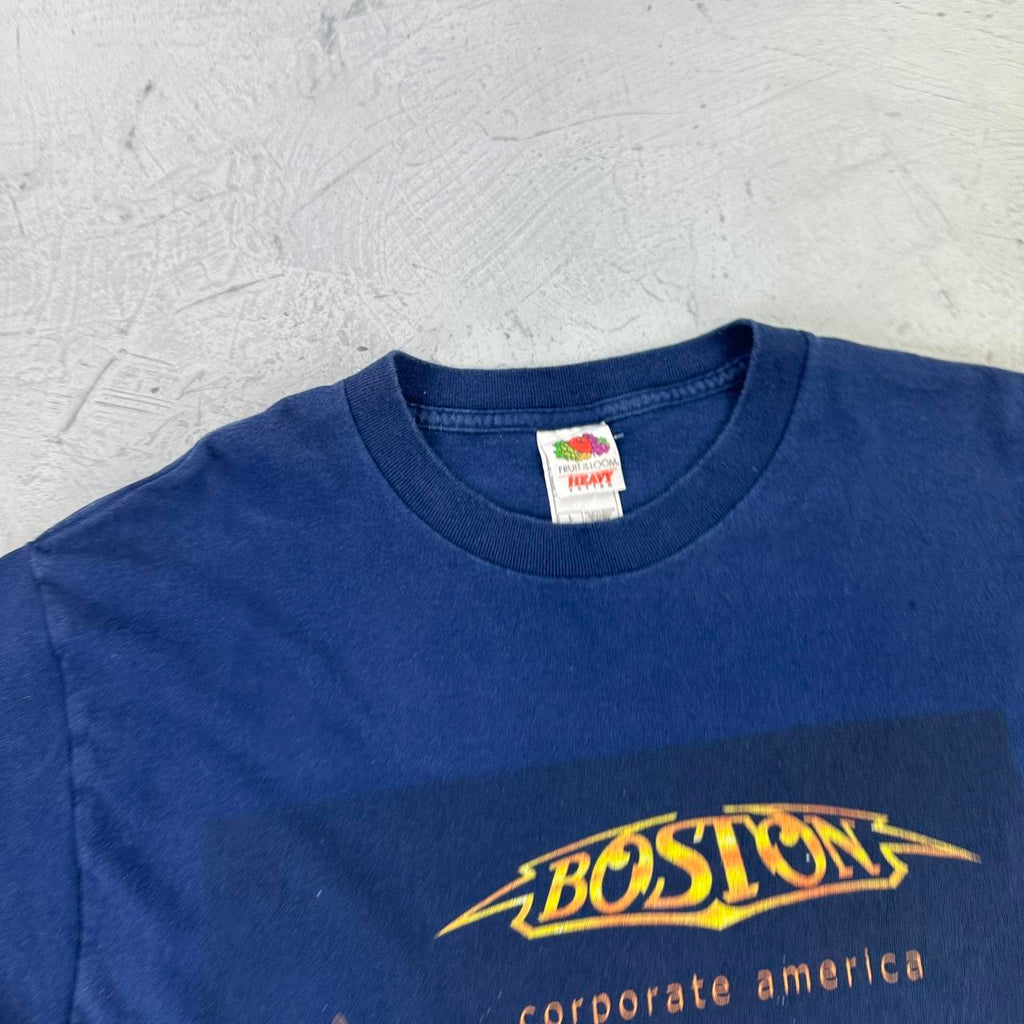 Boston 2003 00’s vintage Navy T-shirt - Large