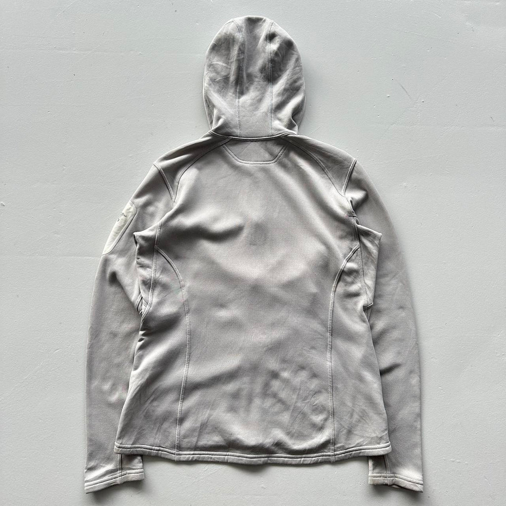 Grey Arc’teryx Zip-up Hooded Polartec Mid Layer Sweatshirt - Womens Large