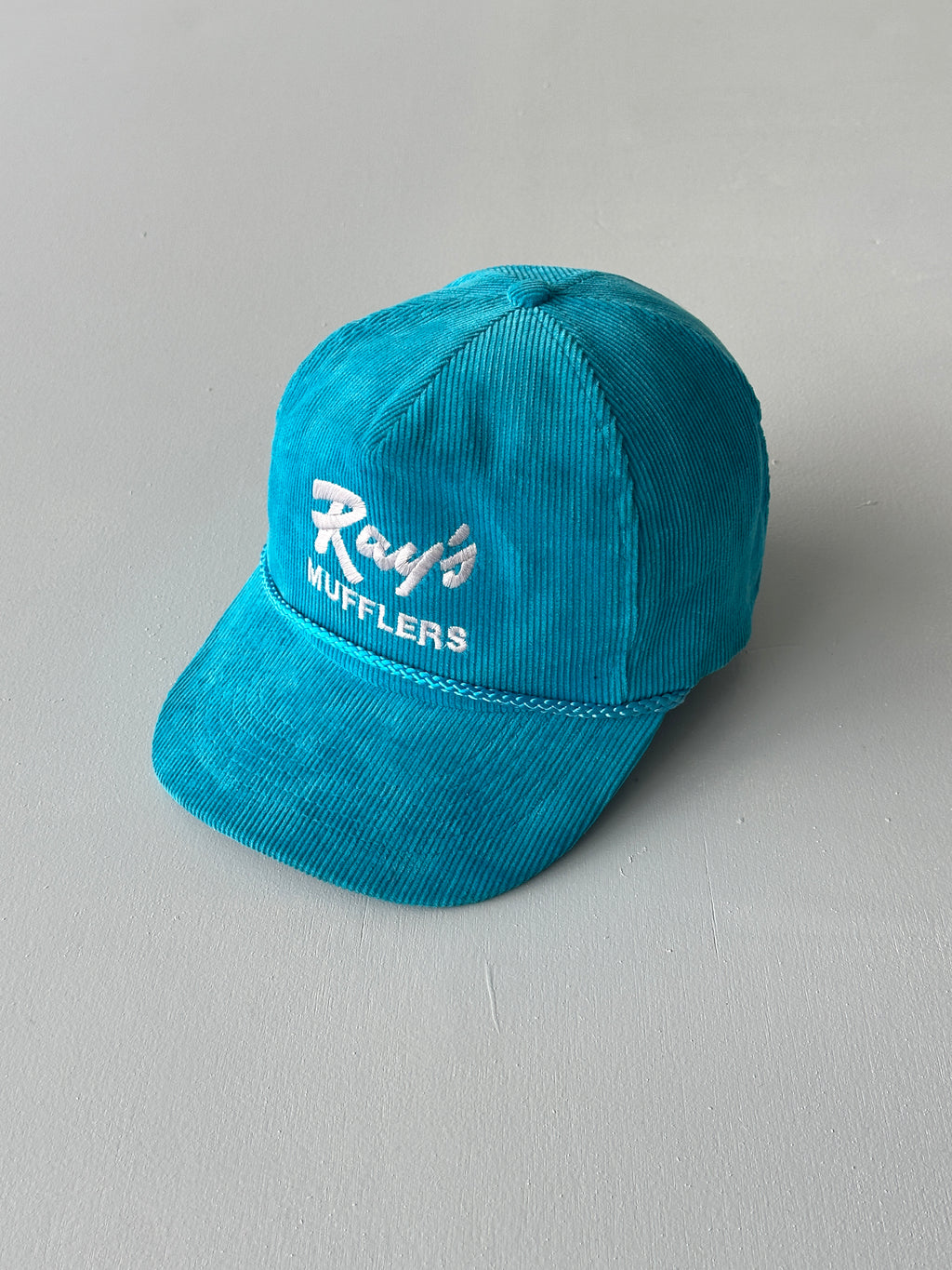 Teal Ray's Mufflers 90's Vintage SnapBack Trucker Cap