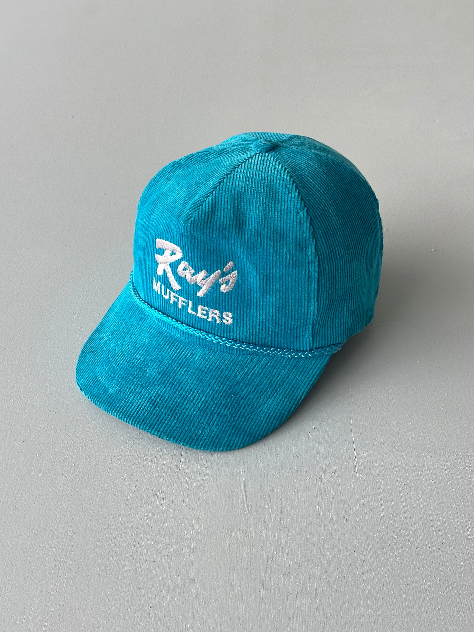 Teal Ray's Mufflers 90's Vintage SnapBack Trucker Cap