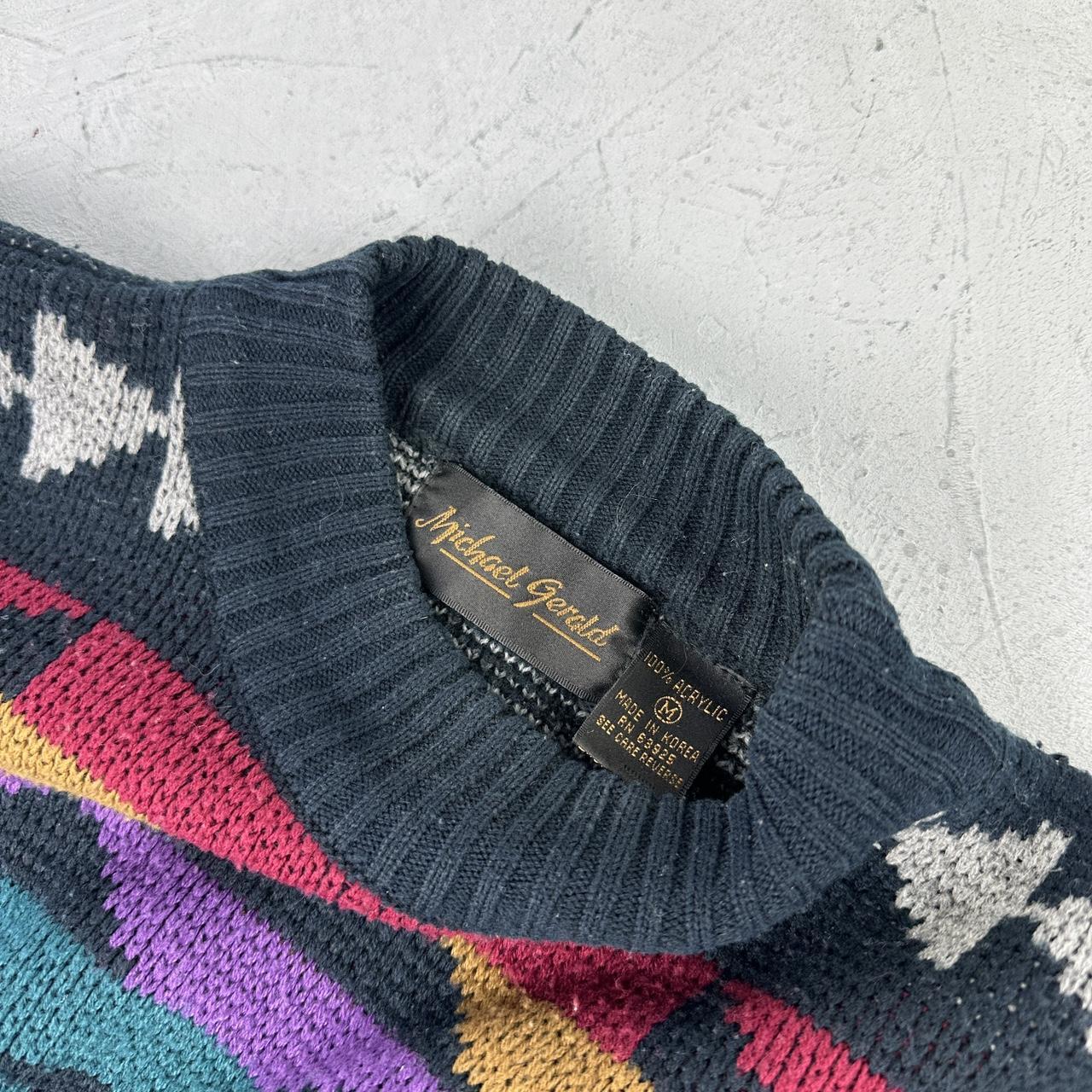 Navajo 90's Knitted Sweatshirt - Small