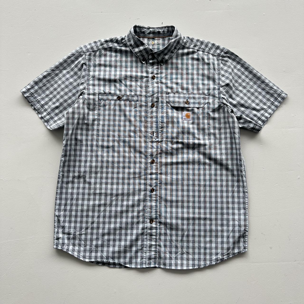 Blue / Grey Carhartt Outdoors 00's Shirt - XL