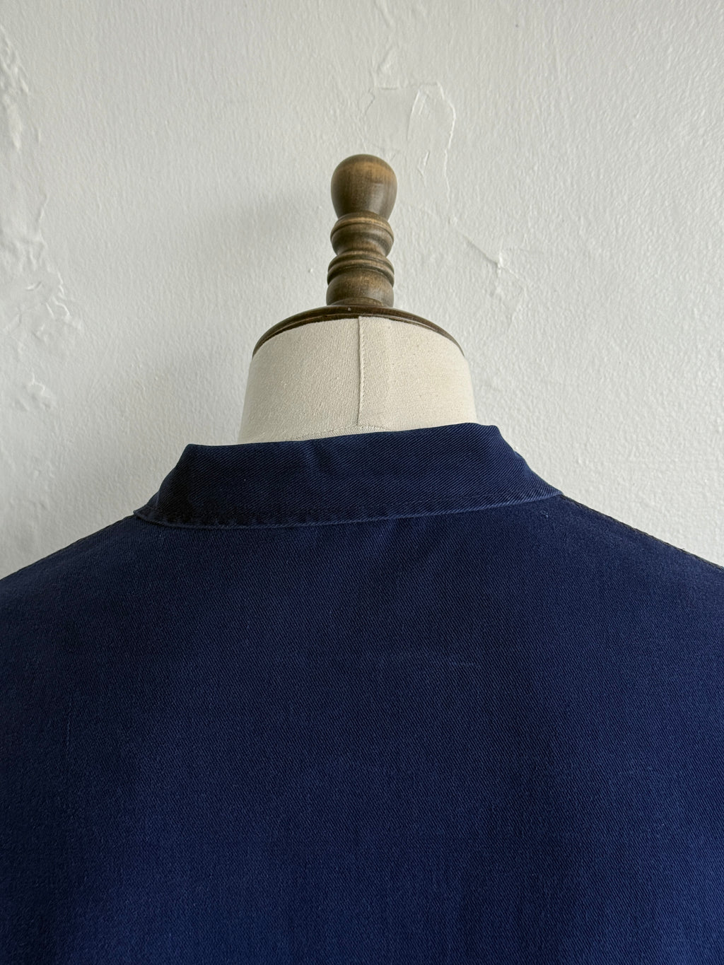 Navy Blue French 80's Vintage Workwear Chore Jacket CH498 - Medium