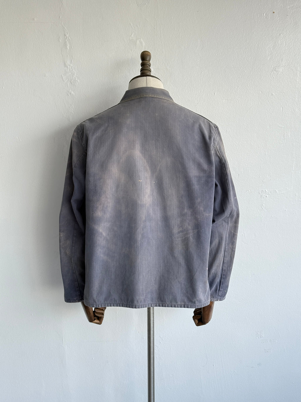 Thrashed Blue Pionier Vintage Workwear Chore Jacket CH497 - Medium