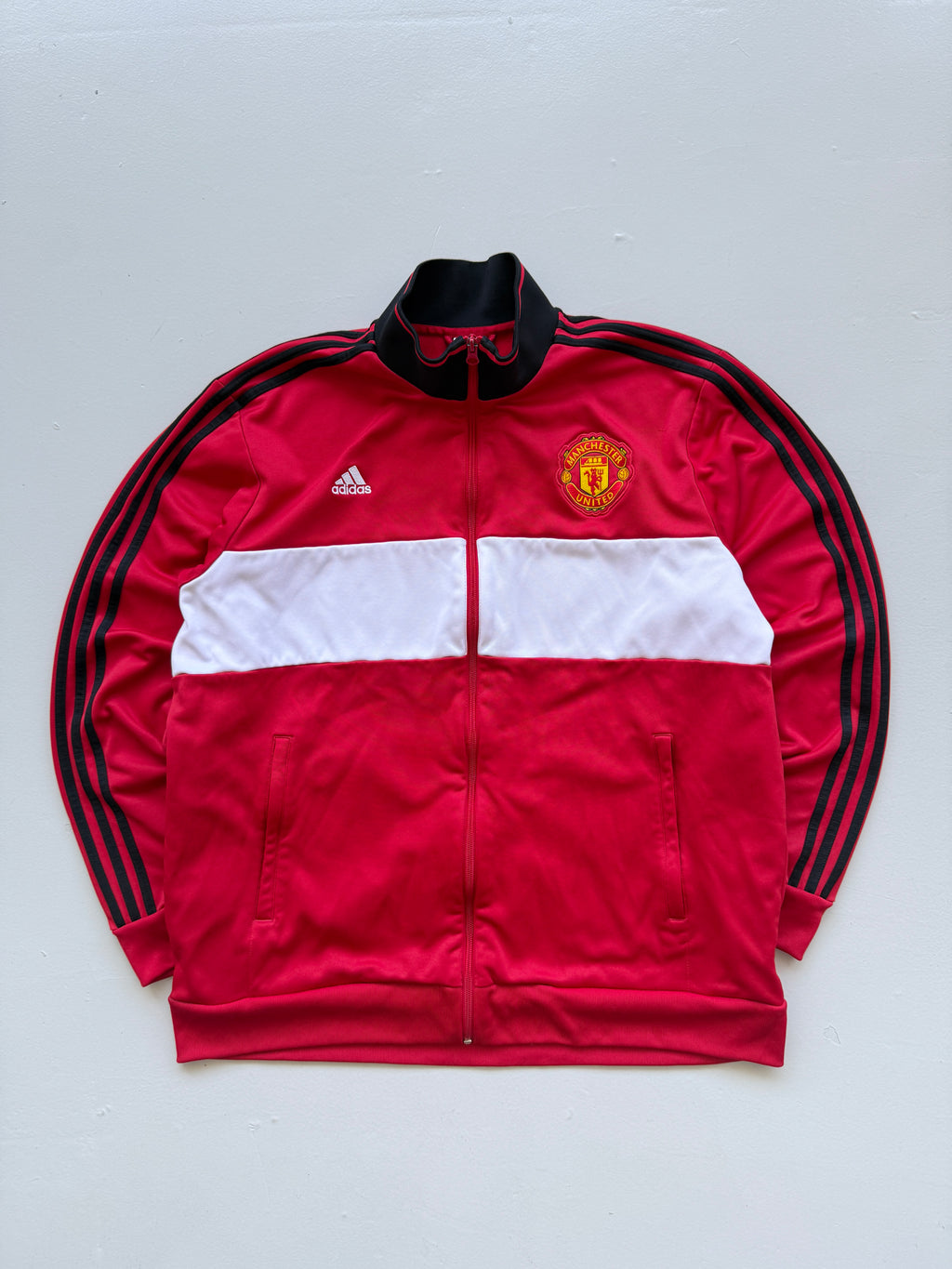 Adidas Manchester United Vintage Full Zip Track Jacket - XL