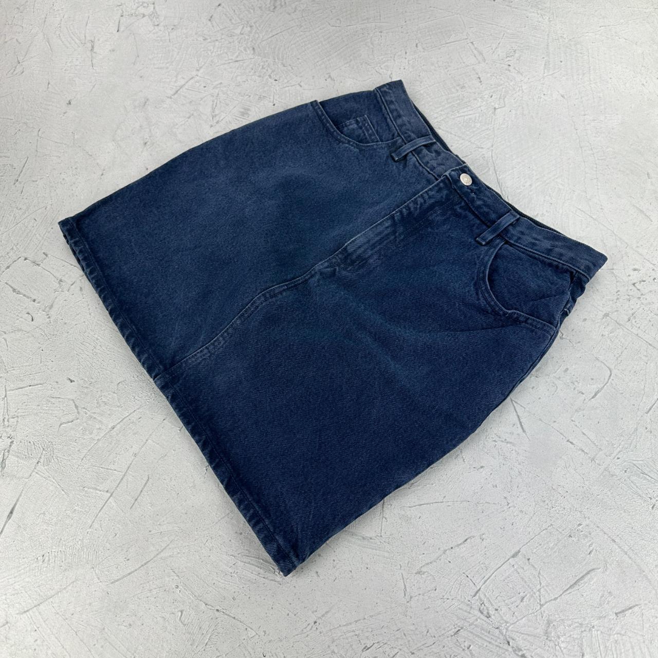 Guess Denim Over-dyed Vintage Skirt - W29 L18 Small