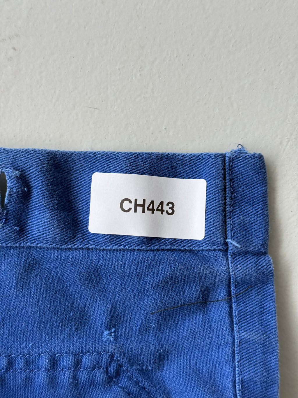Faded Blue LMA 2000's Vintage Workwear Chore Jacket CH443 - Small