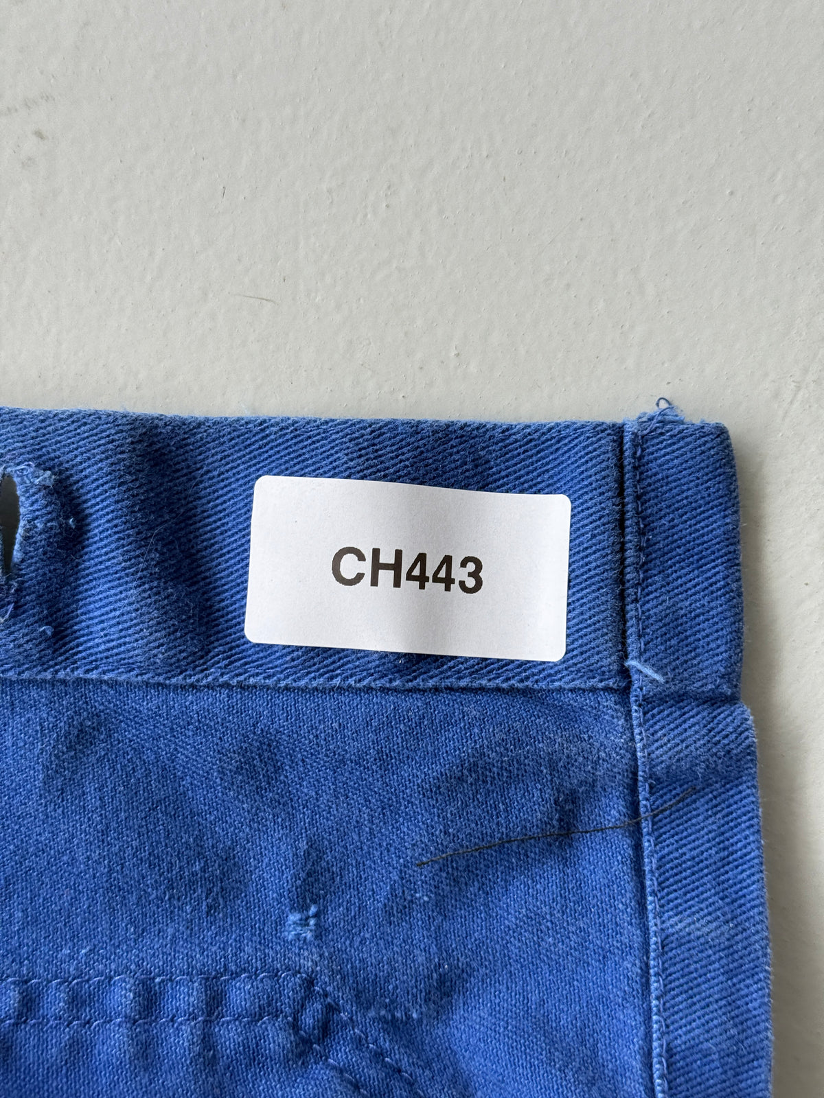 Faded Blue LMA 2000's Vintage Workwear Chore Jacket CH443 - Small