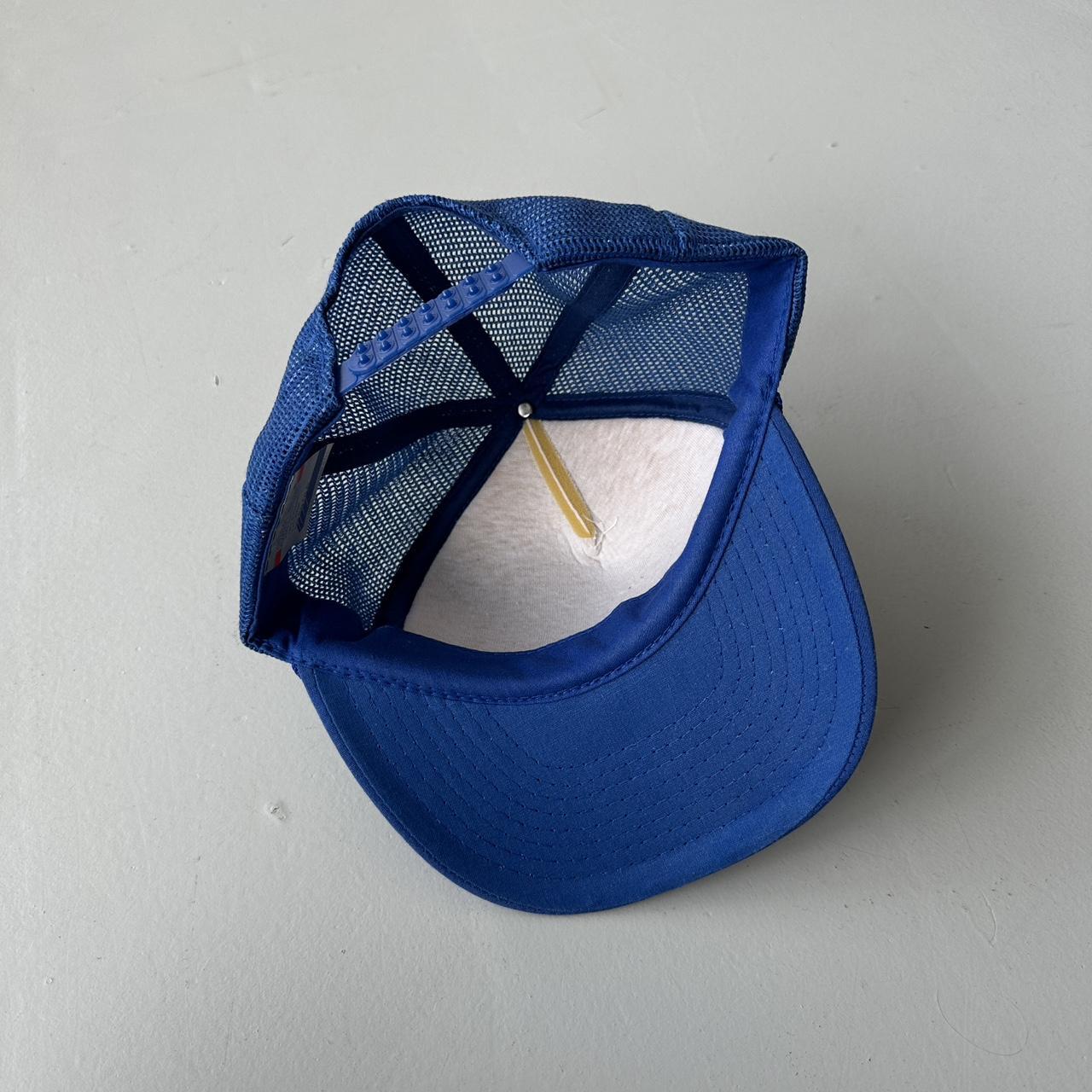 Blue / White District Attorney Mesh and Foam Trucker SnapBack Cap