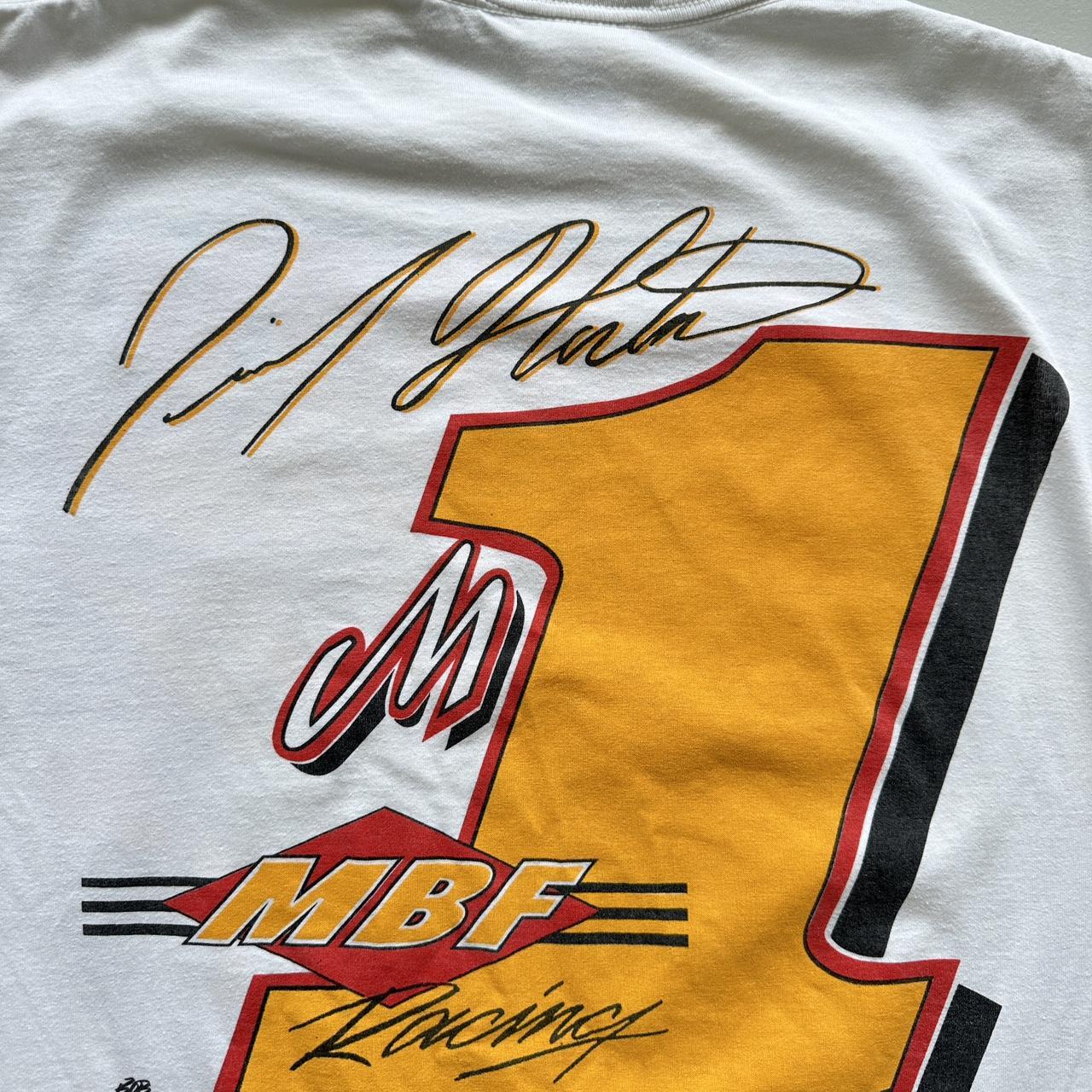 White Nascar Vintage T-shirt - Small