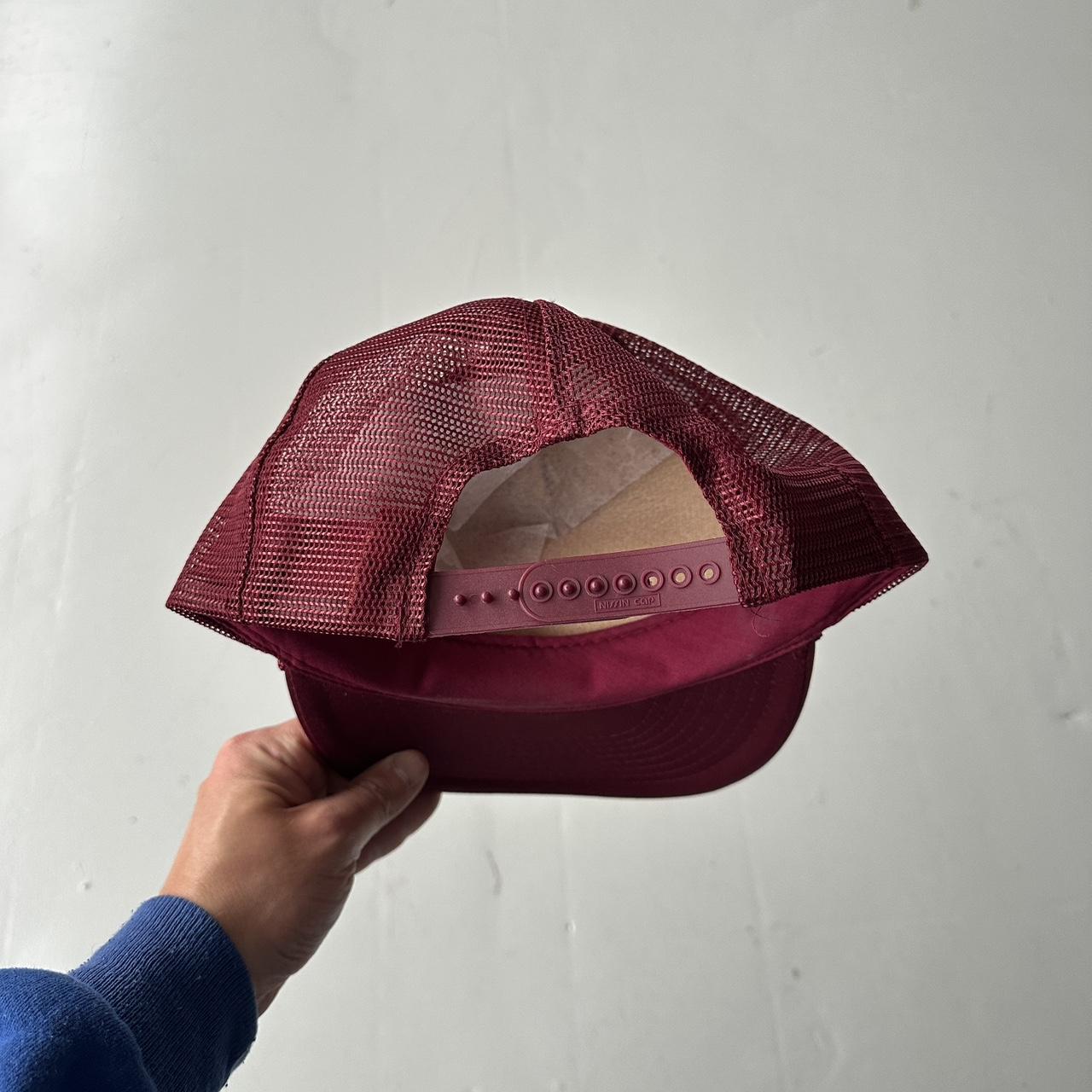 Burgundy Martinelli Racing Vintage Foam & Mesh SnapBack Trucker Cap