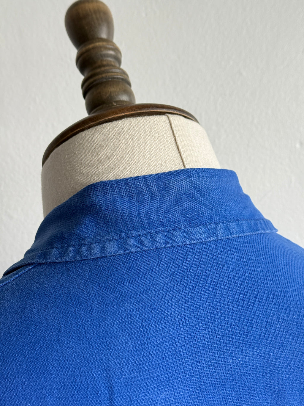 Blue French Beugnet 1960s Vintage Workwear Chore Jacket CH557 - Medium