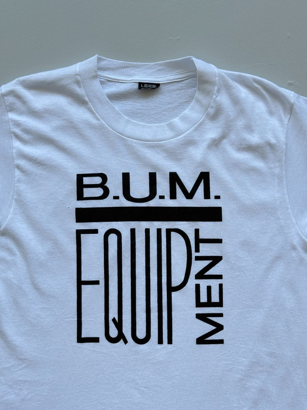 B.U.M. Equipment Single Stitch 90's Vintage T-Shirt - Large