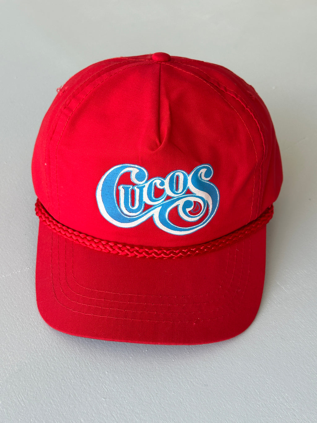 Red Cucos 80's Vintage SnapBack Trucker Cap