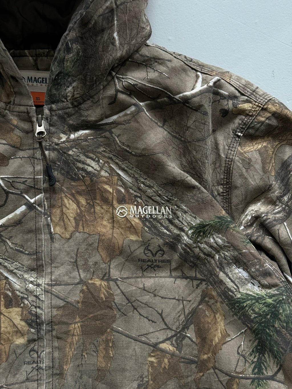 Green Magellan 00's Vintage Real Tree Camo Active Jacket - XL